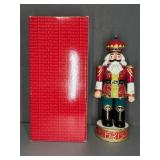 Fitz and Floyd Red Holiday Nutcracker