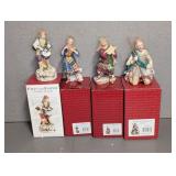 Fitz and Floyd Nativity Figurines Set of Four