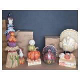 Jim Shore Harvest and Thanksgiving Figurines