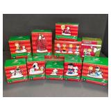 10 Hallmark Peanuts Ornaments in Boxes