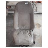 Commercial Vehicle Seat with Mounting Frame