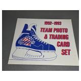 92-93 ROCHESTER AMERICANS TEAM PHOTO & CARD SET