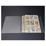 1983 Topps Football Card Collection in Binder