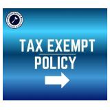 TAX EXEMPT POLICY FOR RESALE & FARM BUYERS