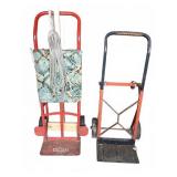 Two Metal Hand Trucks
