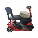 Red Mobility Scooter Without Key or Charger