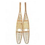 Vermont Tubbs Wood and Rawhide Snowshoes Pair