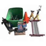 (10+) Automotive Jacks, Stands, and Tools