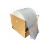 Roll of Clear Poly Tubing with Dispenser