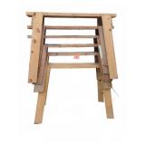 Wooden Sawhorses