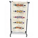 Woven Rug with Geometric Figures 62ï¿½x29ï¿½