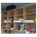 Contents of Shop Wall Cubbies