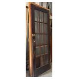 Wood and Glass French Doors