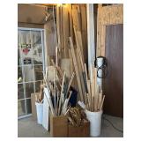 Scrap Wood and Trim Lot