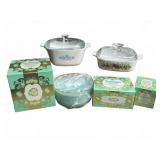 (6) Corning Ware & Avon Housewares Assortment