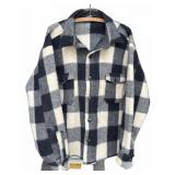 Woolrich Black and White Buffalo Plaid Jacket