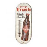 Orange Crush Metal Thermometer 15ï¿½