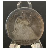 (1) 1854 U.S. Liberty Seated Half Dollar