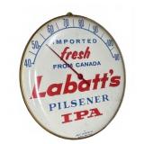 Labatt's Pilsener IPA 10' Advertising Thermometer