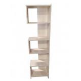 Wooden Freestanding Shelf Unit 73' Tall