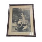 The Home of the Swans Framed Print 28.5'ï¿½36.5'