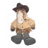 Build-A-Bear Cowboy Horse Plush Toy