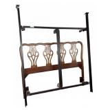 60ï¿½ Wide Wooden Bed Headboard With Frame