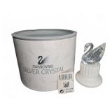 Swarovski Silver Crystal Swan Figurine
