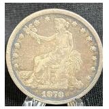 1878-S US Trade Dollar Silver Coin