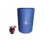 Swarovski Pink Crystal Cow Figurine