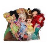 Disney Princess Toddler Dolls Lot with Accessories