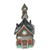 Dept 56 North Pole Chapel 1993 with Box & Cord
