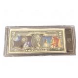 $2 JFK 'We Choose to go to the Moon' Note