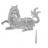 Swarovski SCS Crystal Unicorn Figurine, as-is