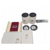 Swarovski Crystal SCS Plaques Display Set