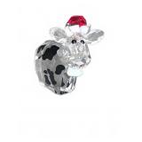 Swarovski Silver Crystal Cow Figurine