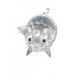 Swarovski Silver Crystal Pig Figurine