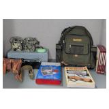 Outdoor Gear, Books, and Accessories Lot