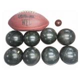 Wilson NFL Football and Bocce Ball Set