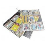 1969 Topps Baseball Cards Binder Pages