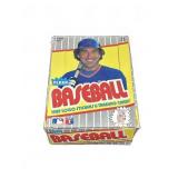 1989 Fleer Baseball Logo Stickers & Cards Box