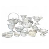 White Milk Glass Pieces