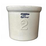 Burley Clay 2-Gallon Stoneware Crock 11ï¿½x9.5ï¿½