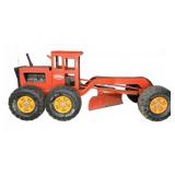 Tonka Metal Road Grader Toy Vehicle
