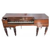Antique John Osborne Square Grand Piano