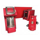 Red Kitchen Appliance Set by Hamilton Beach & Farb