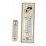 Two Advertising Thermometers