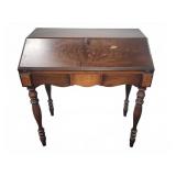 Wooden Drop-Front Writing Desk