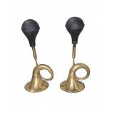 Vintage Brass Bulb Bicycle Horns