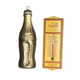 Coca-Cola Metal Thermometers Set